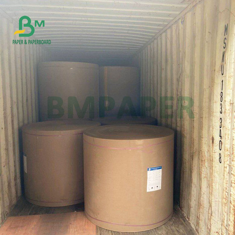 170gsm White Top Liner Board For Toillet Paper Core 700 x 1000mm Smooth Surface