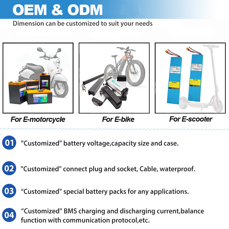 72V 40Ah Motorbike Lithium Battery , Portable Lightweight Motorcycle Battery