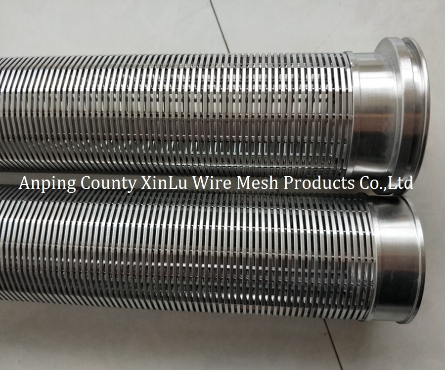 304L Wedge Wire Screen Pipe Profile V Wire 2.5x4mm for Applications