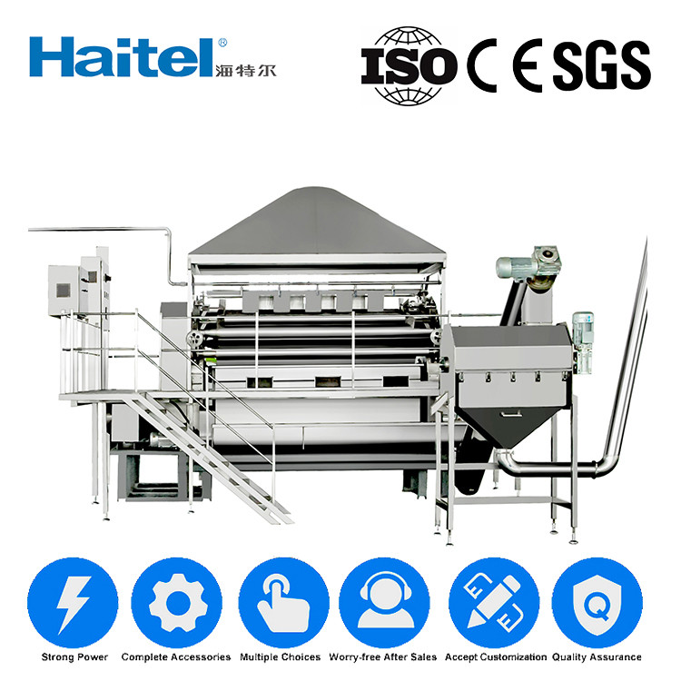 Automatic Oatmeal Oat Flakes Baby Food Production Line 15kw