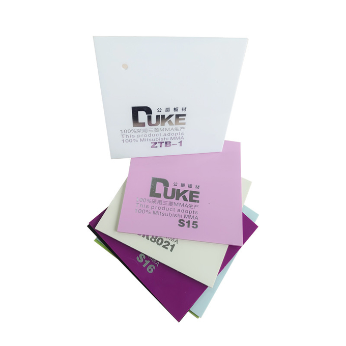 2.8mm White Bathtub Cast Acrylic Sheet Color Sanitary PMMA Sheet