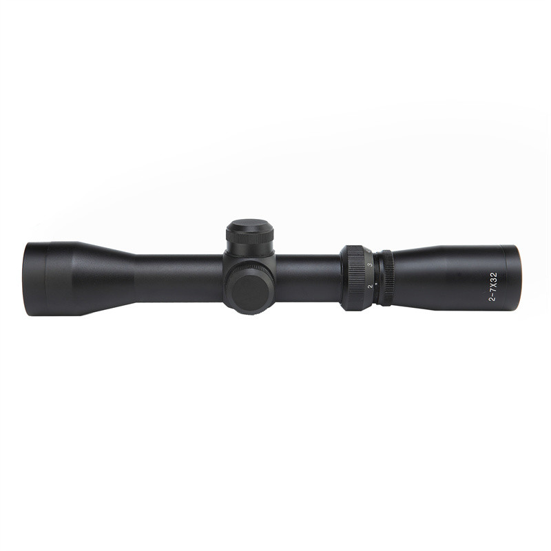 2-7X32 Long Eye Relief 25.4mm Tactical Hunting Scope Truplex Reticle For Pistol