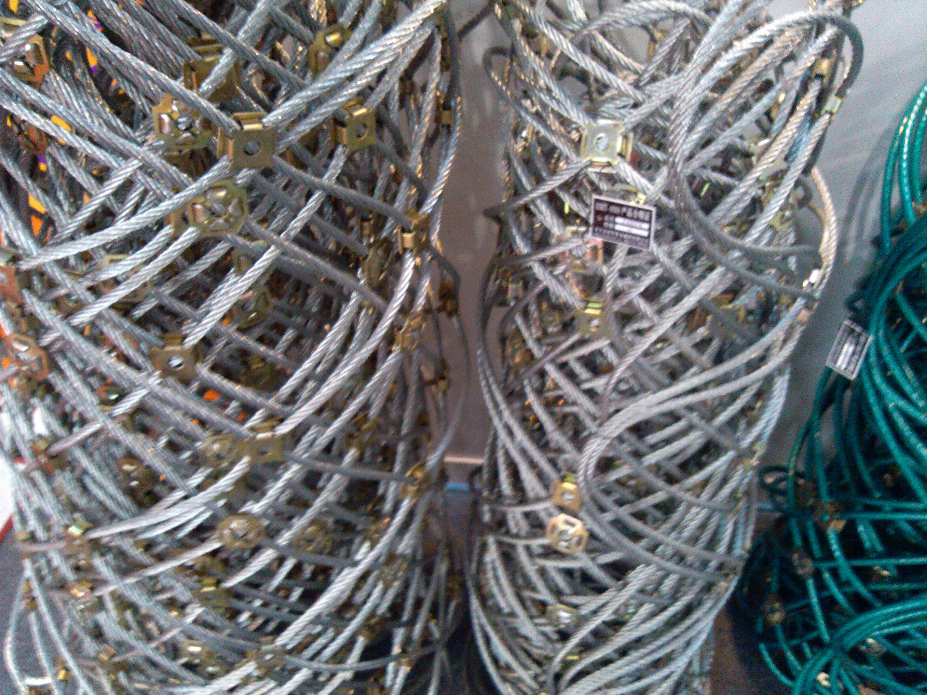 316L Stainless Steel Metal Wire Rope Mesh 8m Width 30X30 For Protecting Zoo