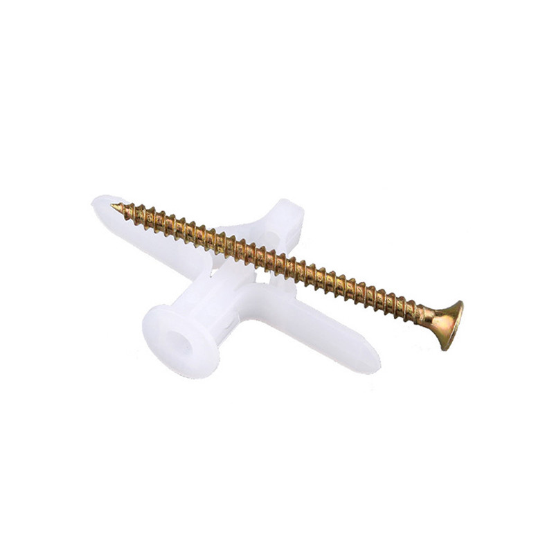 Lightweight Gypsum Board Wall Anchors , Hollow Drywall Anchors Easy Installation