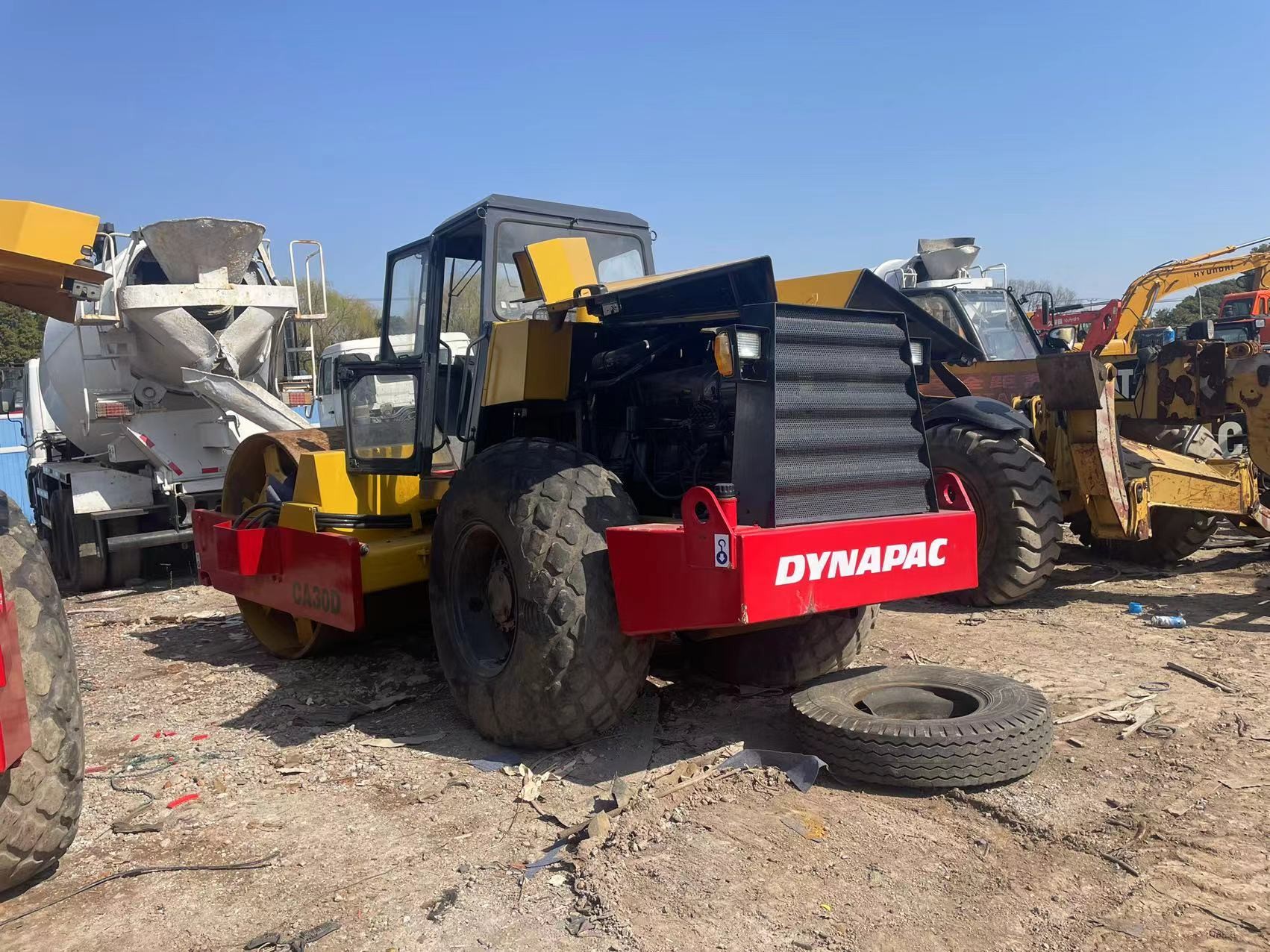 Second Hand Dynapac CA30D Vibratory Smooth Drum Road Roller