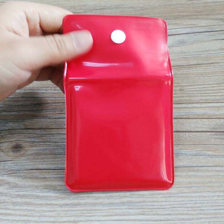 Promotional OEM Small colored PVC plastic pocket ashtray/tobacco pouch bag with custom logo free sample