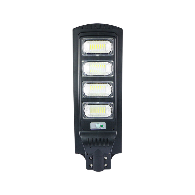 High Power IK10 170lm/W Outdoor Solar LED Street Lights With PC Optical Lens 1