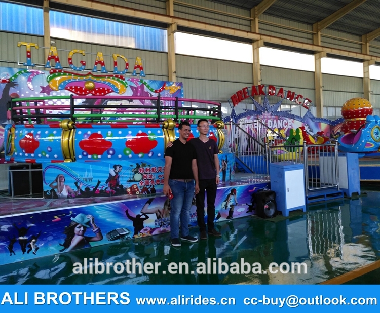 outdoor amusement electric disco turntable/tagada disco rides attraction park equipment discovery rides for sale