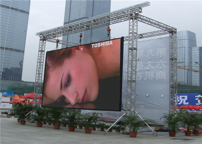 P4.81 Outdoor Rental AVOE LED Display Slim Design 250mm * 250mm Module 3840Hz refresh fequency