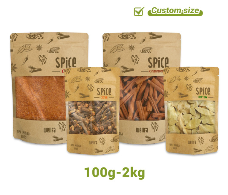 Customized Doypack Stand Up Top Zipper Dried Fruit Food Package Pouch Peanut Walnut Bag Pine Peanuts Mixed Cashew Nuts Packaging