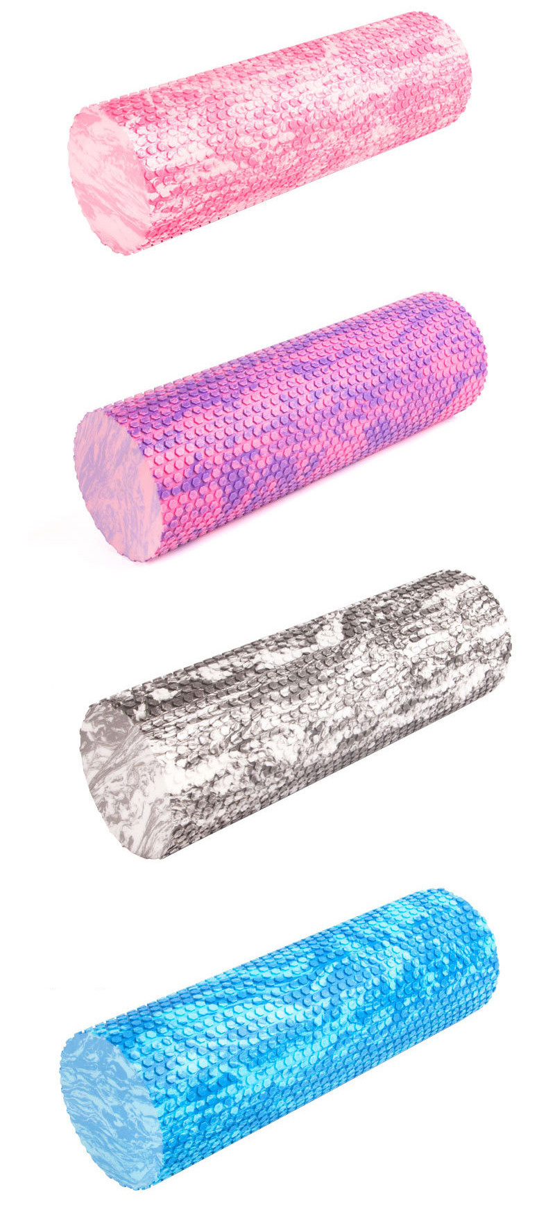 Camouflage Marble EPP Yoga Muscle Massage Foam Roller For Soreness Relieve