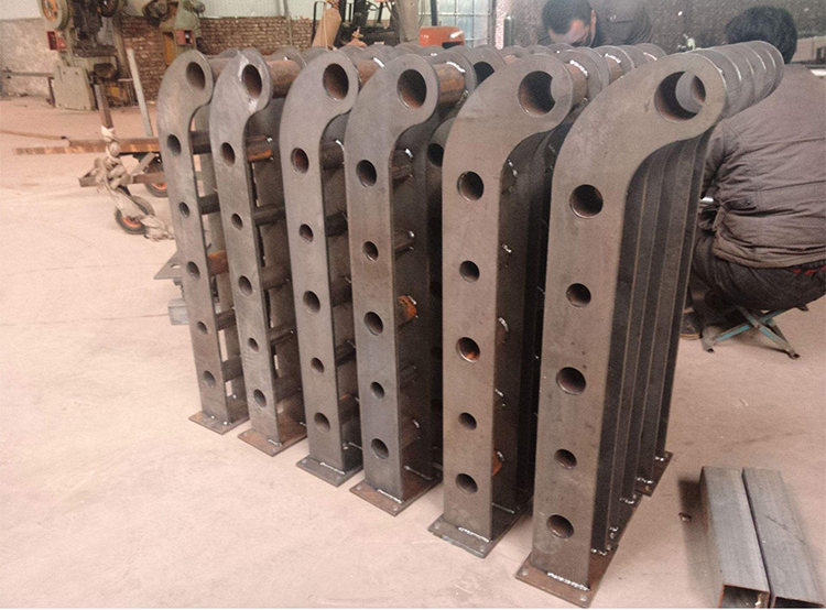 Hot Dipped Galvanized Stainless Steel Q235 Q345 Bridge Guardrails