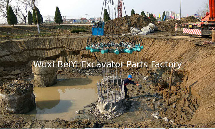 Made in china Modularized Hydraulic concrete cutting machine pile breaker for square and round foundation piles