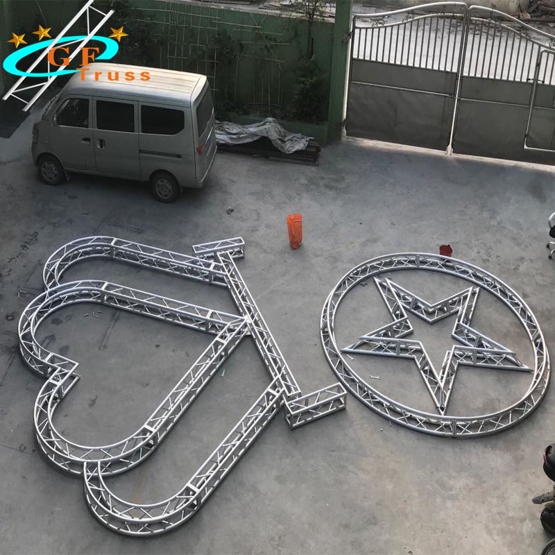 Portable 12M Aluminum Circular Lighting Truss