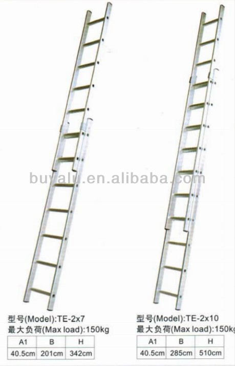 Extendable Aluminum Step Ladder Professional With Dual Purpose