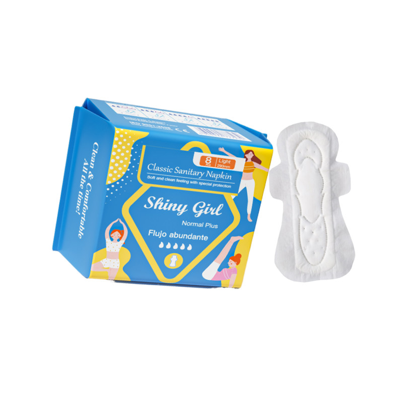 Highly Absorbent Woman Customized Ladies Panty Liners Girl Sanitary Napkin Towel