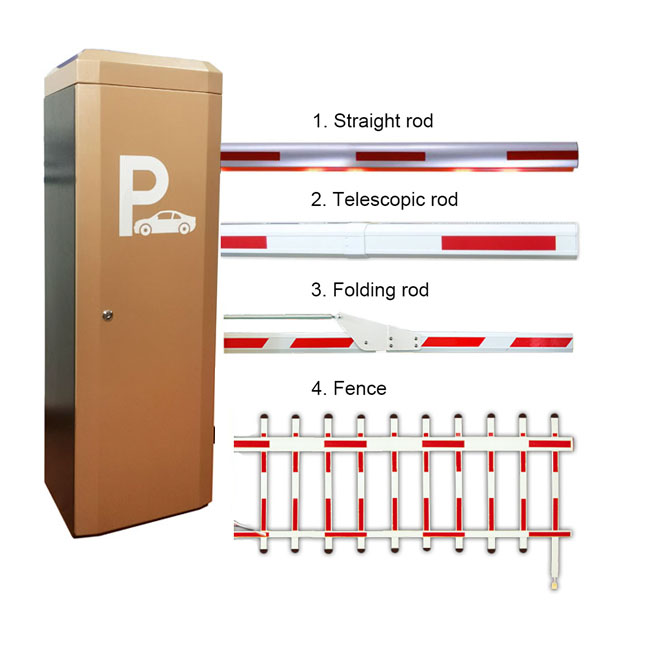 18B Electronic Parking Automatic Barrier Gate 1.5-6M For Access Control