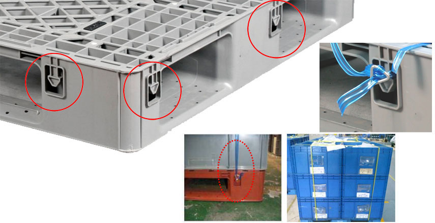 Inquiry for 1200*800*135mm Plastic Pallet from Customized Color Static Load 4 Ton