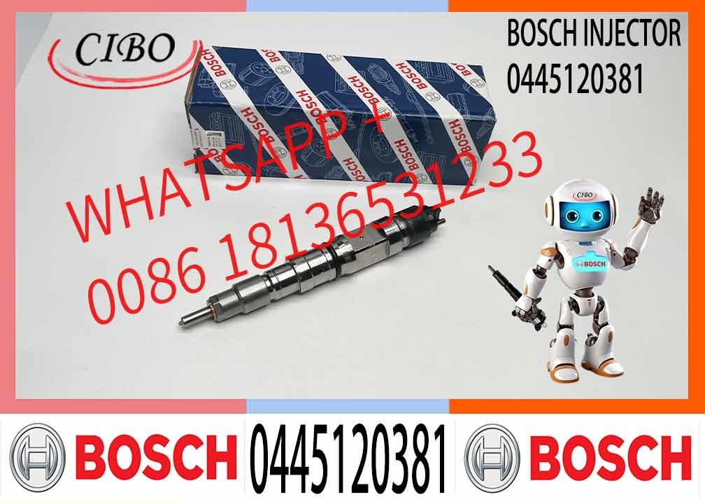 Engine Parts Injector 0 445 120 381 Diesel Fuel Injectors 0445 120 381 Injector Nozzles for 0445120381
