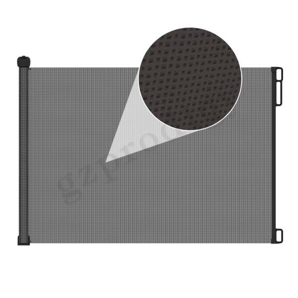 Prodigy Indoor Retractable Baby Safety Gates 33" Tall 71" Wide ABS PVC Material
