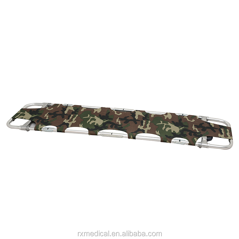 Camouflage Emergency Folding Stretcher CE Certified Collapsible Stretcher