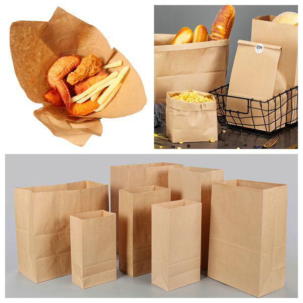 480mm x 210m 50gsm 60gsm Brown Kraft Paper For Shopping Bag 