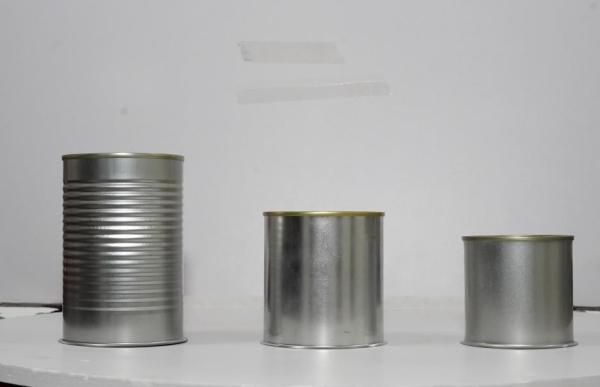Quality D73mm Tin Can Packaging , Pet Cat And Dog Tinplate Food Can for sale