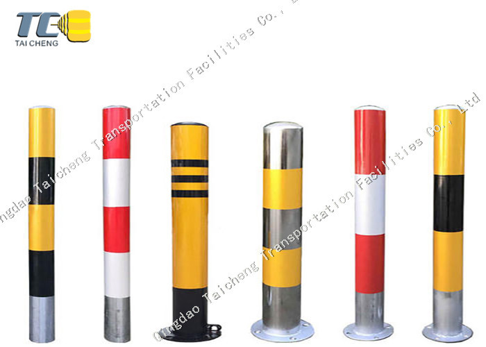 Flexible Spring Fixed Post Cast Iron Steel Retractable Belt Post Light Weight