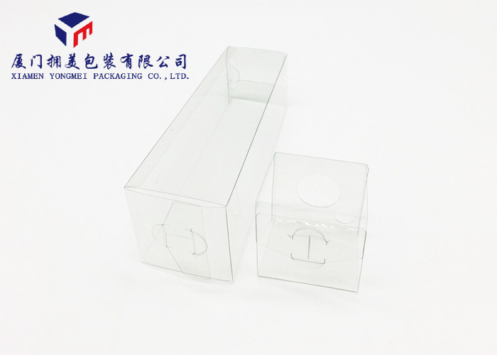 Trapezoid Shape Pet Food Box Pack Home Fragrance Plastic Box Transparent 19cm Height
