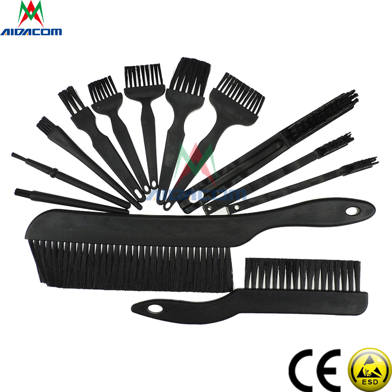 SMT Machine Black 10e8 OHMS Antistatic ESD Carbon Fiber Brush