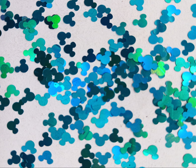 Polyester Star Glitter Shapes Free Samples of 4mm Star Shaped Stars