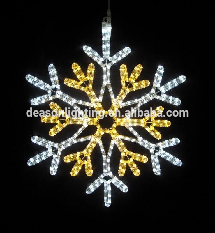 led christmas decor snowflake