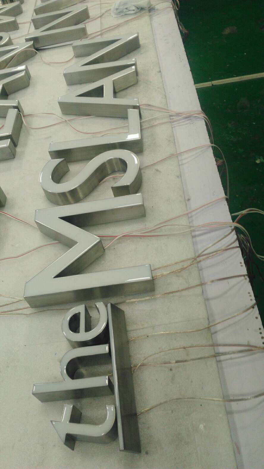 UL RoHs Custom Acrylic Business Sign Hanging / Free Standing