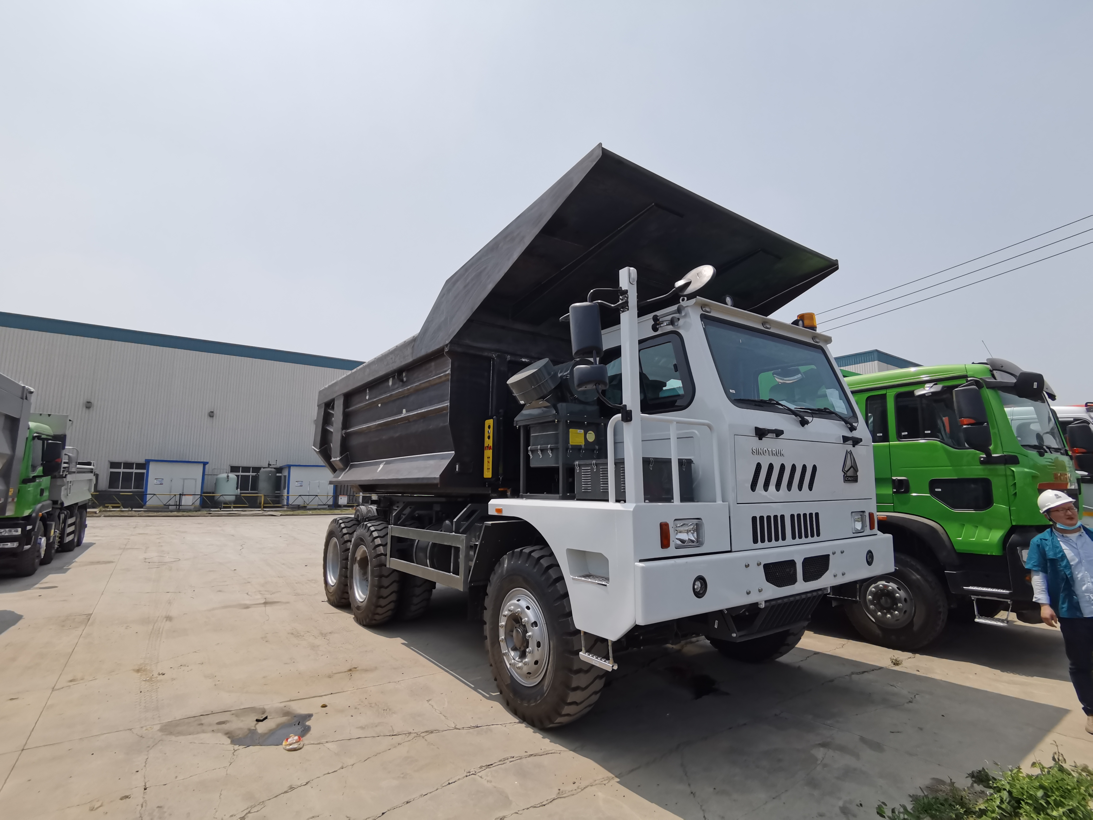 Mining dump truck