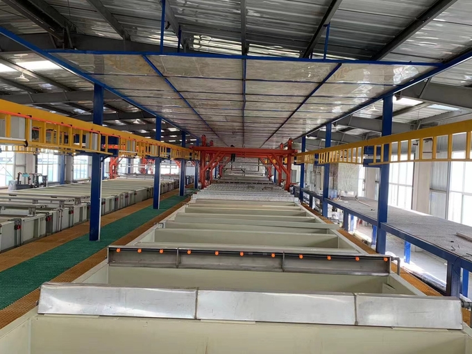 200~400Ton/Month Automatic Vertical Aluminum Anodizing Production Line