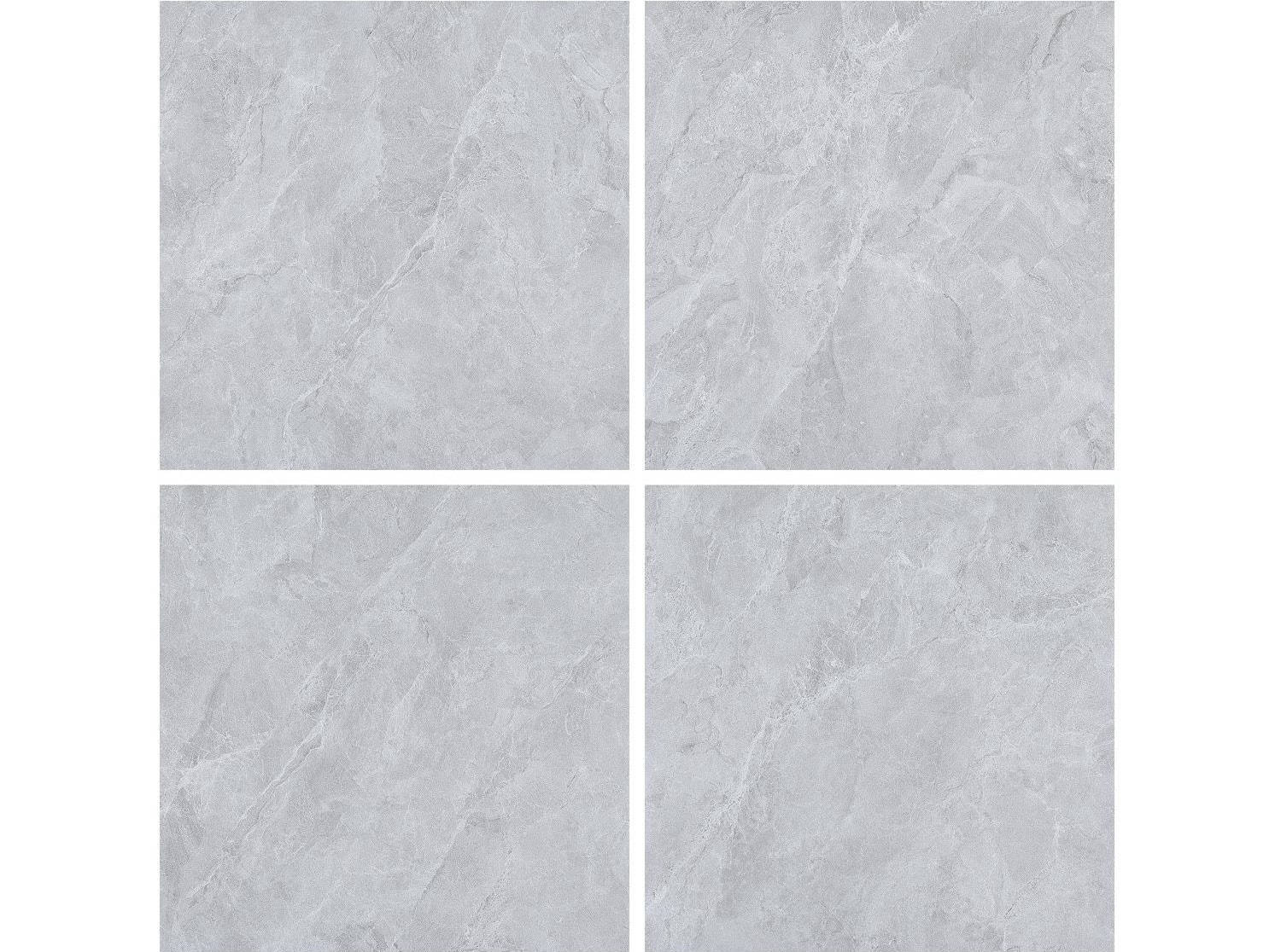 Firebrick Ceramic Rustic Tiles For Bathroom And Gray Interior Flooring 400x400mm For Dining Room