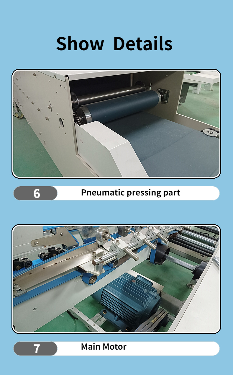 Advanced CQT-800WK-2 Corrugated Paper Box Folder Gluer Machine for Cardboard Boxes