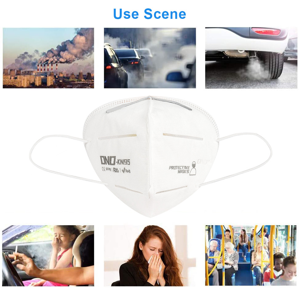 Disposable Face Mask 5 Layers Particulate KN95 Respirator Mask Disposable Face Mask Earloop