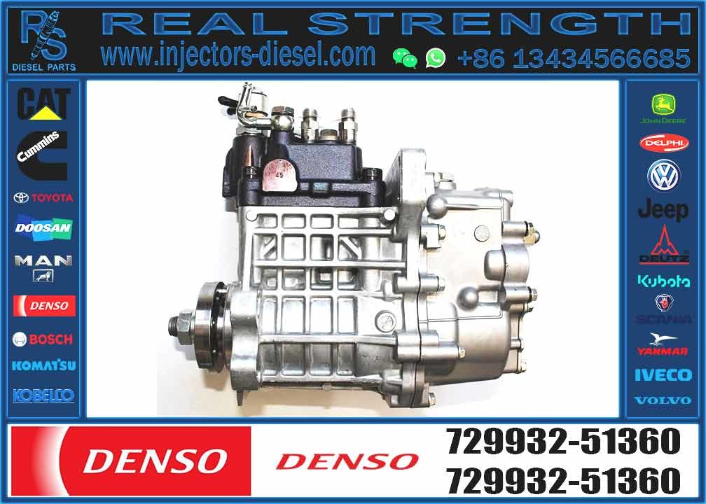 Excavator Accessories 4D98 4TNV98 4TNV94 Engine Fuel Injection pump 729932-51360 729974-51370 729974-51400 729939-51320