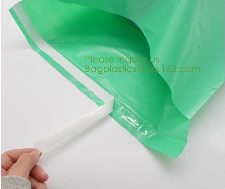 EN13432 100% Bio Degradable Mailing Bags Custom PLA PBAT Compostable Courier Bags,Eco Reusable Recycle Compostable Mail