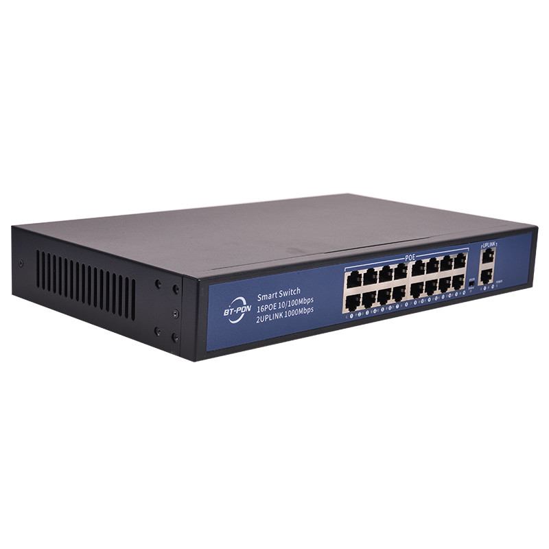 8 Port Network 2 Gigabit Ethernet Poe Switch