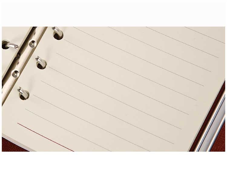 Leather A5 Wireless Charging Notebook With Built In Power Bank Recyclable