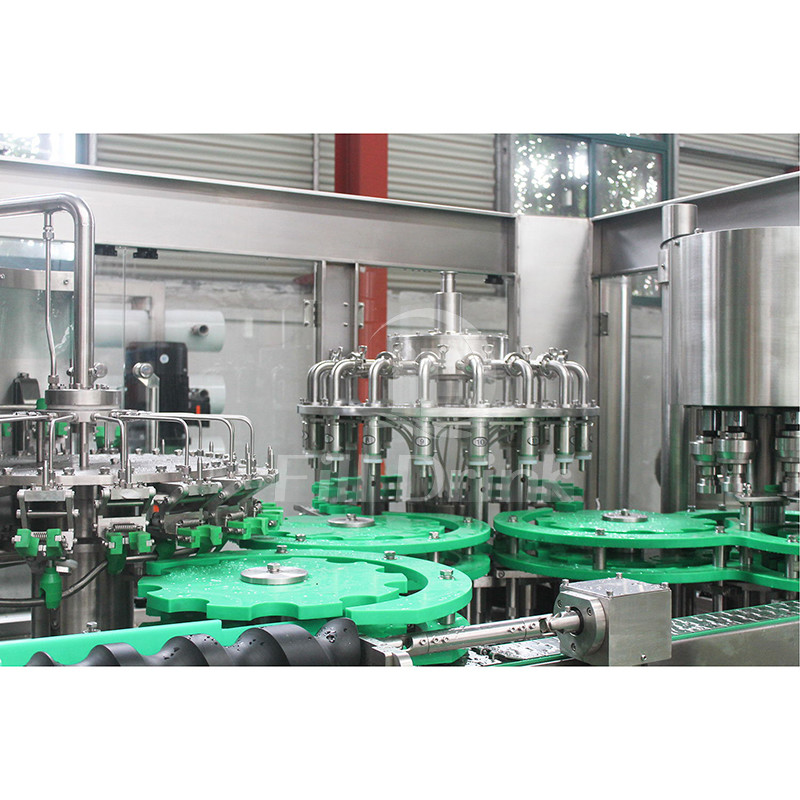 350ML Fruit Juice Bottling Machine 6000BPH With Cap Sorting Elevator Device