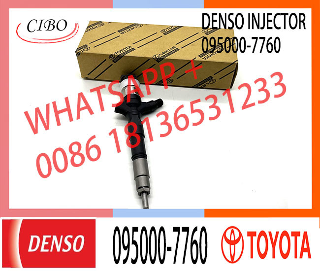 Neutral new Diesel Common Rail Injector Fuel inyector 23670-30300 23670-0L010 095000-7760 095000-7761 for Hilux vigo 2K