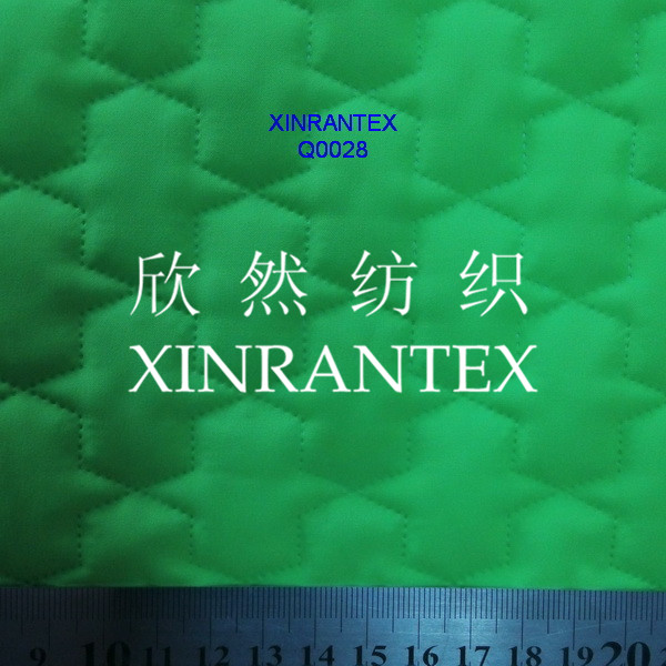 Q0028 polyester quilting fabric design