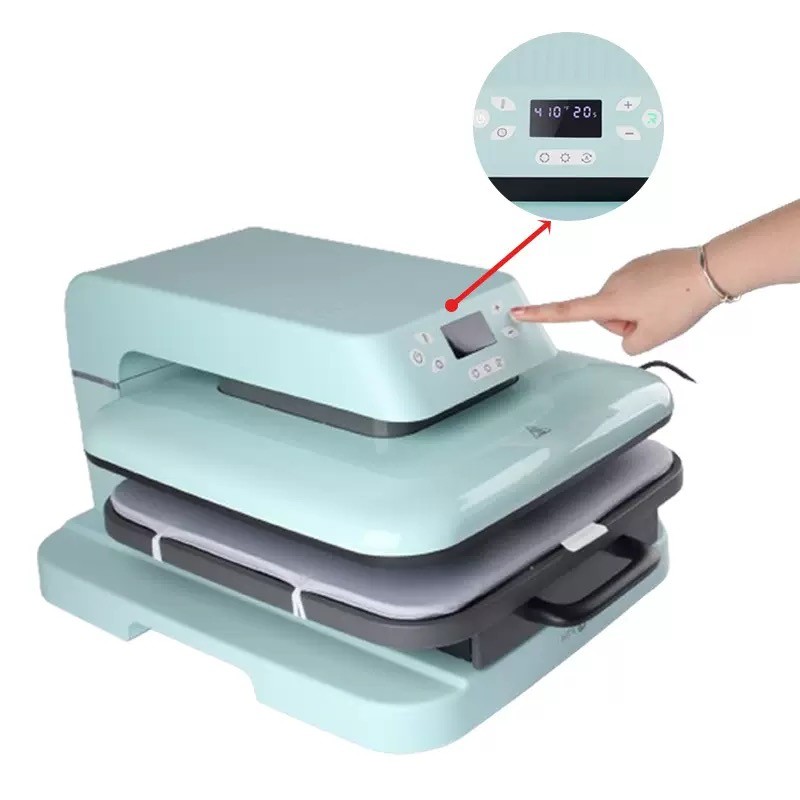 38*38cm Sublimation Flat Heat Transfer Press Machine DIY Personalized Logo Printing