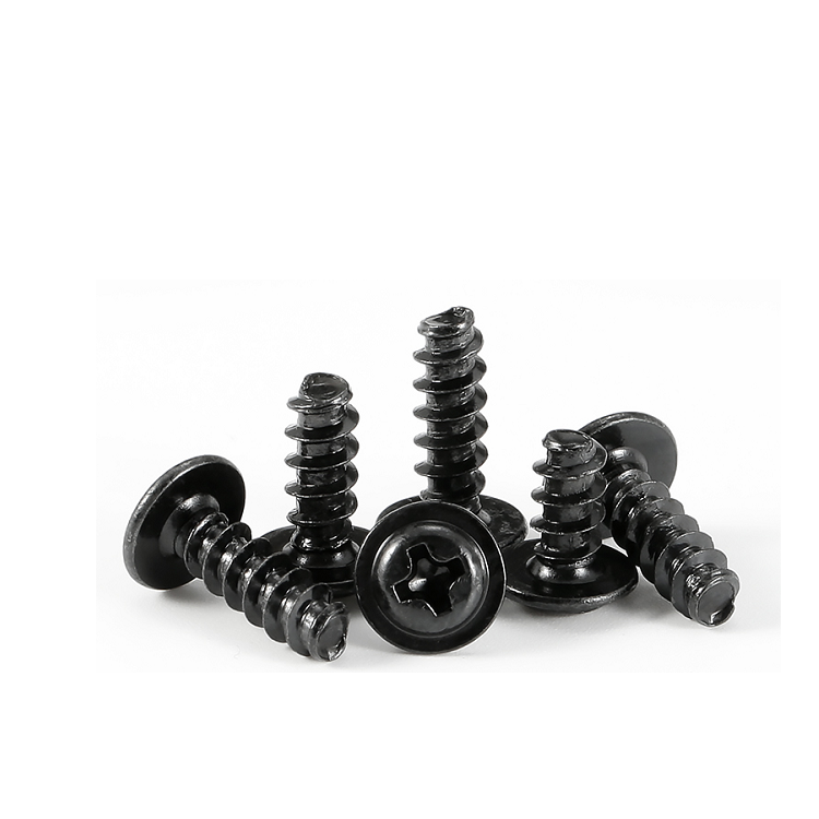 Truss Head Self Tapping Screws for Black Zinc Cross Countersunk Head Screws