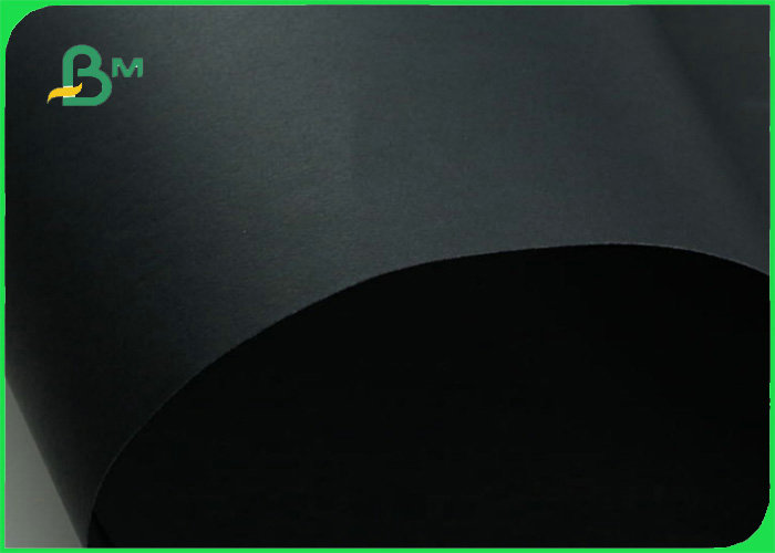 110gsm - 450gsm Black Kraft Paper For Clothes Tags Strong Folding Resistance