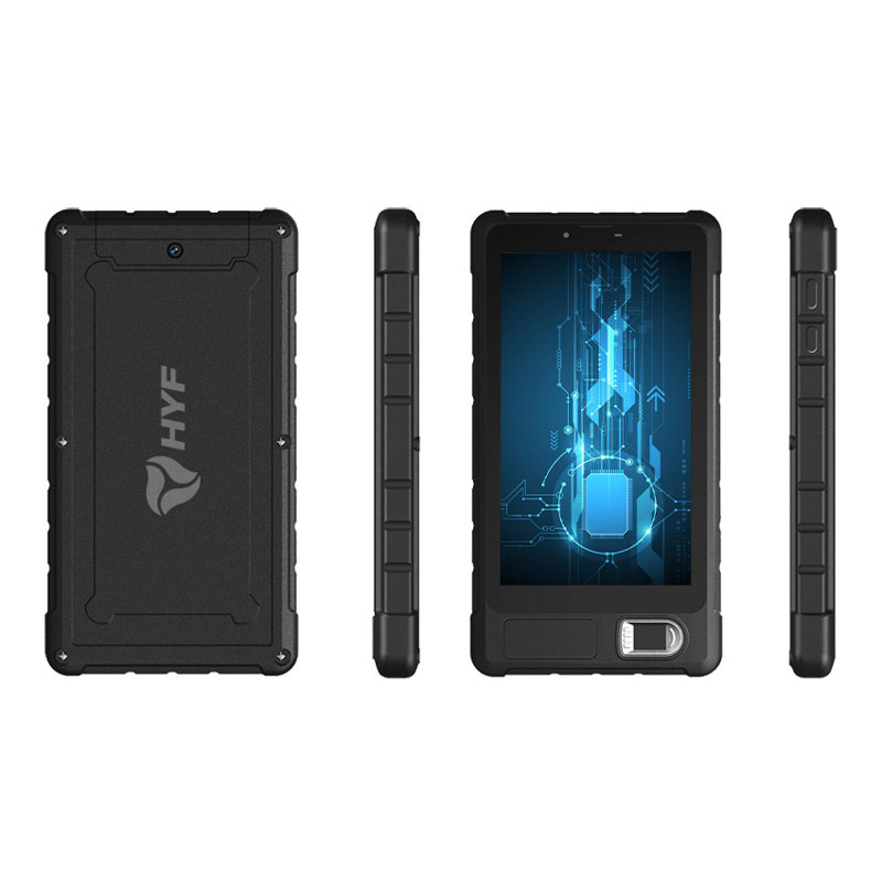 Visitor Management Rugged Tablet PC Enrollment Portable Biometric Device Touch LCD Screen