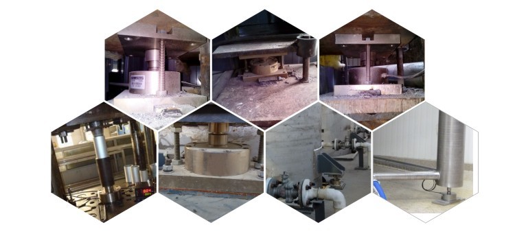 Alloy Steel Spoke Type Load Cell Good Steel Performance Available 10kg 20kg 50kg 100kg